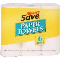 Always Save Paper Towels