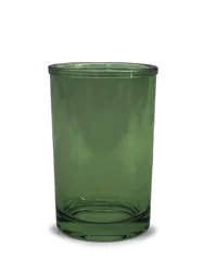 Splash Home Ponta Glass Toothbrush Holder - Green