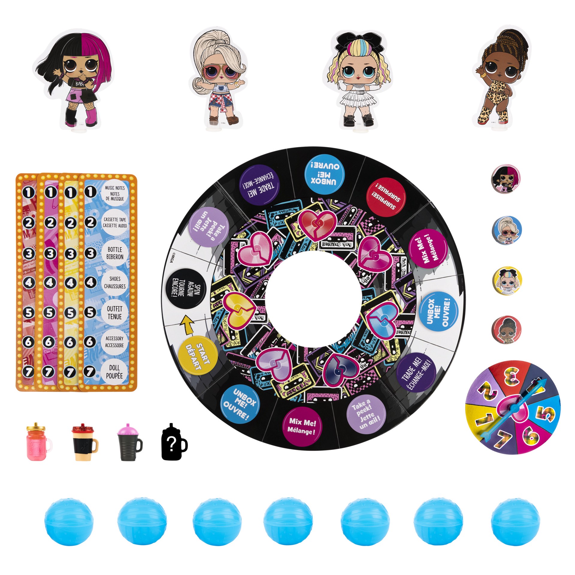 slide 4 of 5, Spin Master L.O.L. Surprise! REMIX 7 Layers of Fun Board Game, for Families and Kids Ages 5 and up, 1 ct