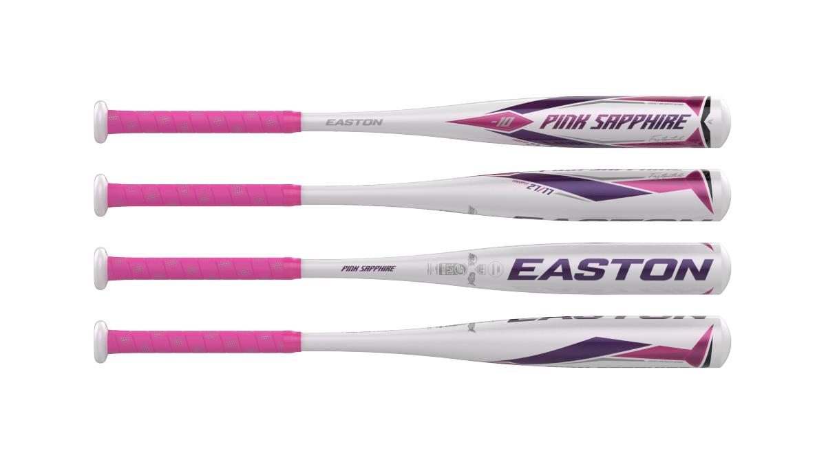 slide 1 of 1, 2023 Easton Pink Sapphire -10 Fastpitch Bat, 1 ct