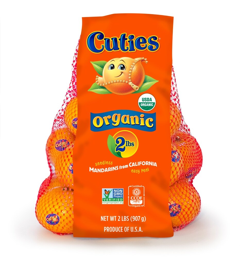 slide 1 of 1, Organic Mandarins 2Lb Bag, 32 oz