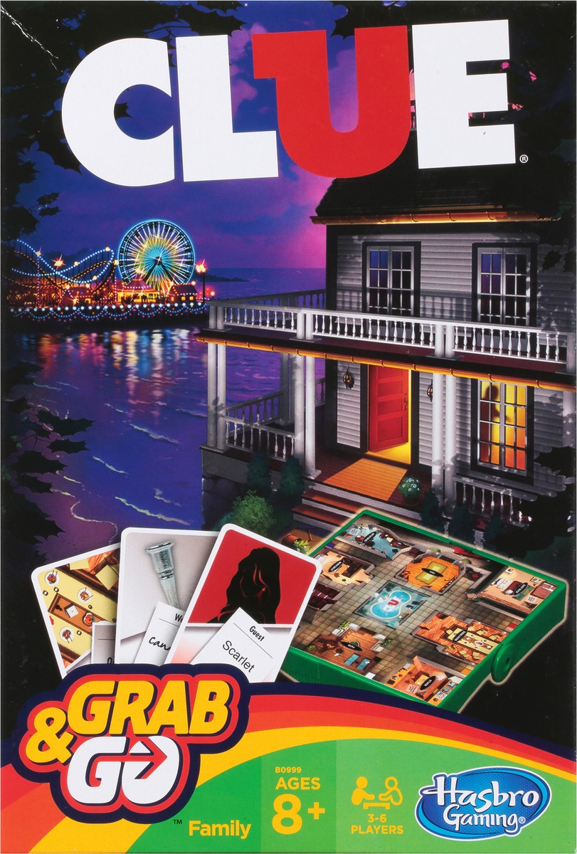 slide 3 of 11, Hasbro Grab & Go Family Clue 1 ea, 1 ea