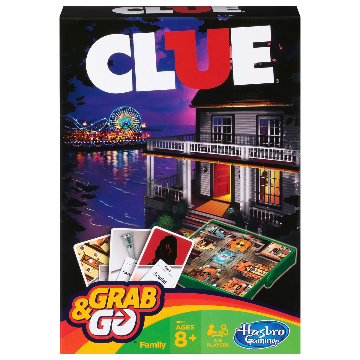 slide 1 of 11, Hasbro Grab & Go Family Clue 1 ea, 1 ea