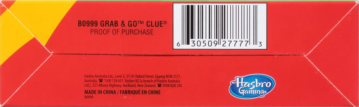 slide 10 of 11, Hasbro Grab & Go Family Clue 1 ea, 1 ea