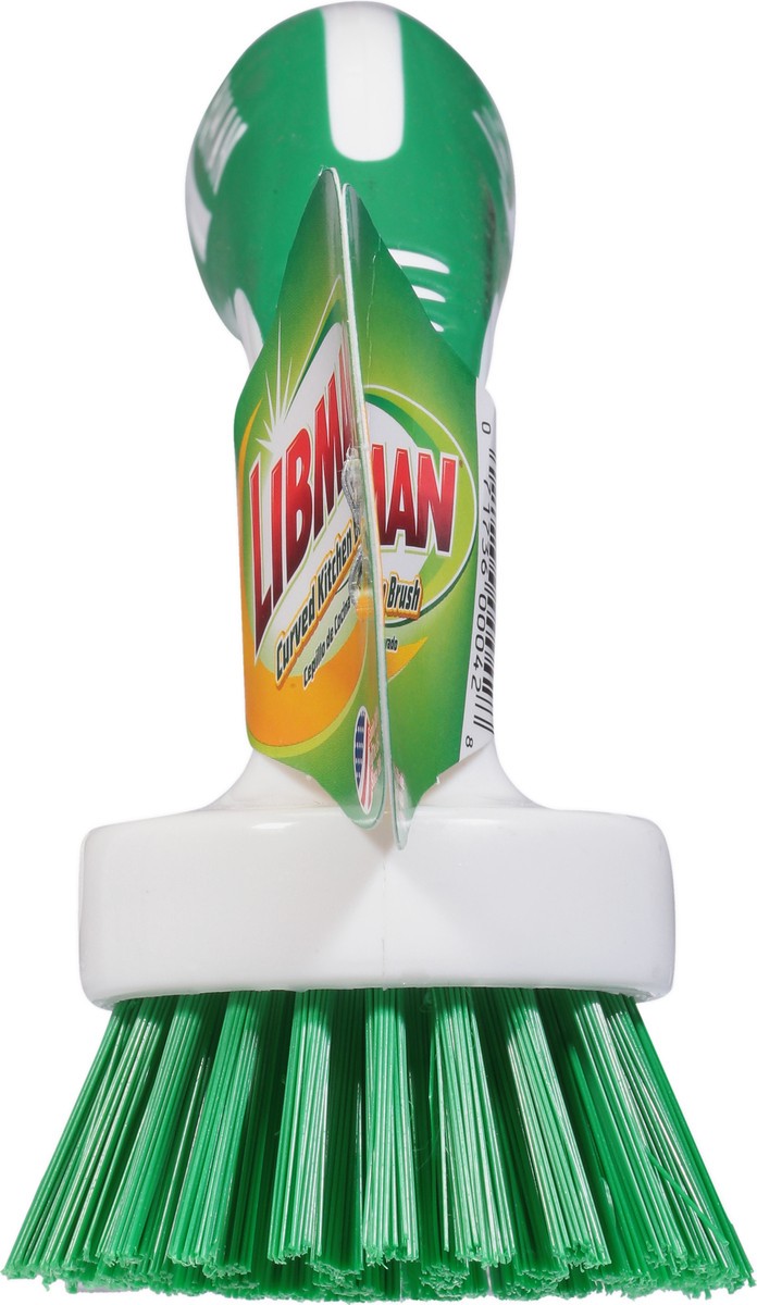 slide 7 of 9, Libman Curved Kitchen Brush 1 ea, 1 ct