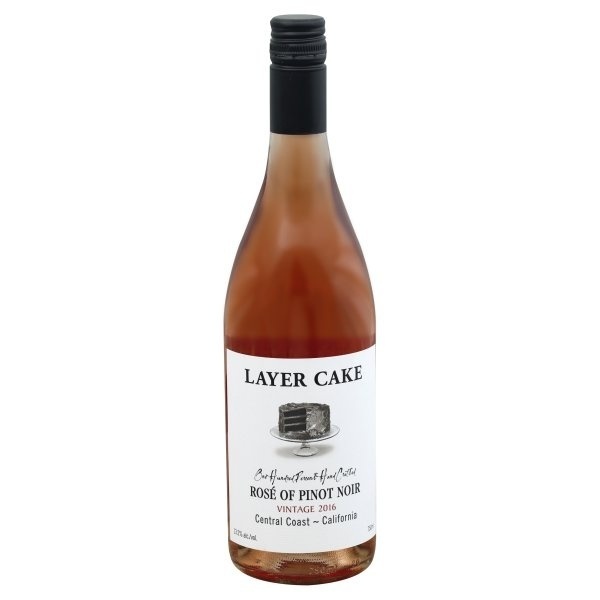 slide 1 of 2, Layer Cake Rose Of Pinot Noir, 750 ml