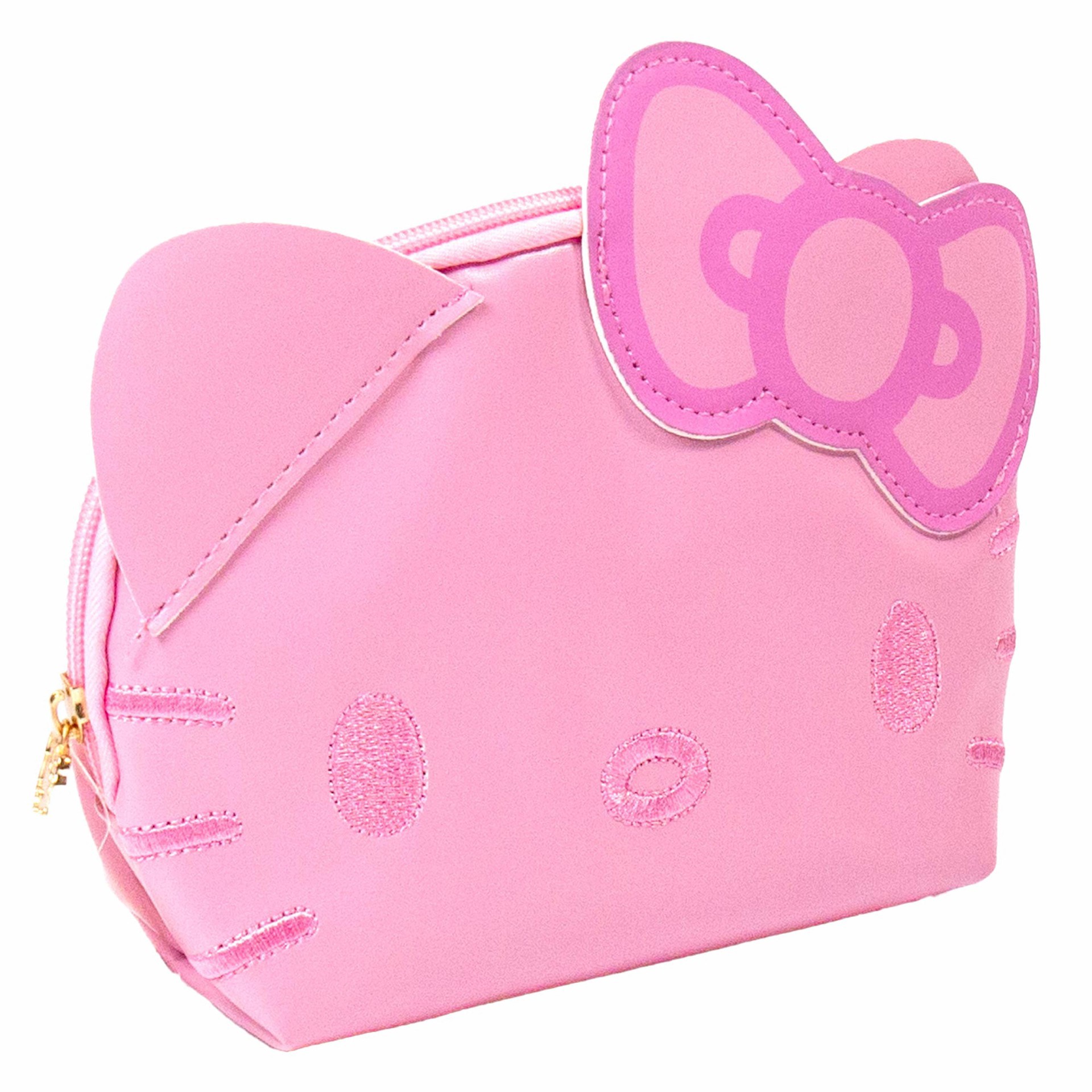 slide 4 of 5, Hello Kitty Pouch, 7.48 in x 2.36 in x 4.33 in