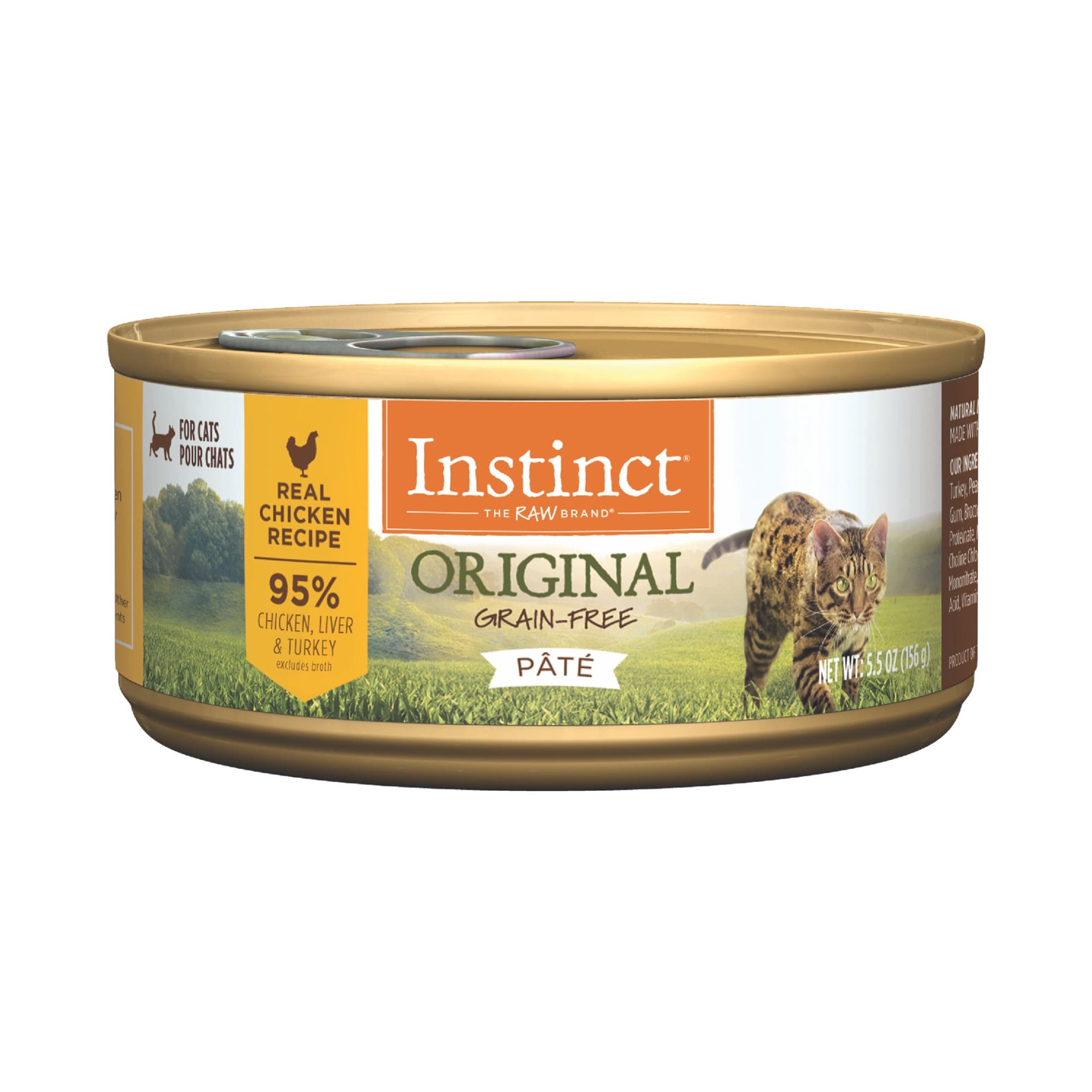 slide 1 of 1, Nature's Variety Instinct Grain-Free Chicken Canned Cat Food, 5.5 oz