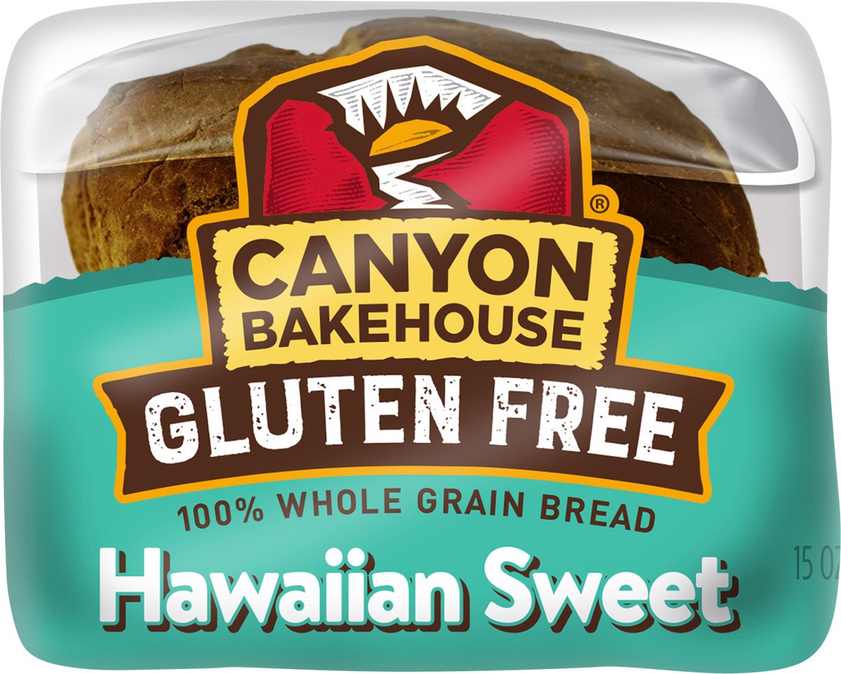 slide 7 of 8, Canyon Bakehouse Hawaiian Sweet Gluten Free Bread, Whole Grain Sandwich Bread, Fresh, 15 oz Loaf, 15 oz