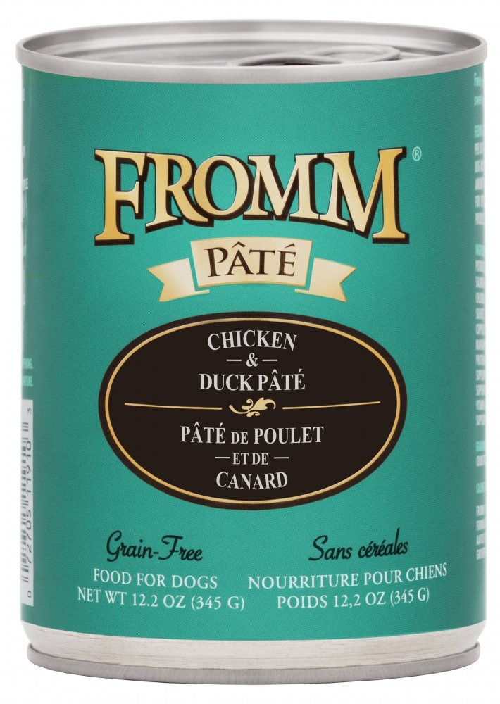 slide 1 of 1, Fromm Chicken & Duck Pate Dog Food, 12.2 oz