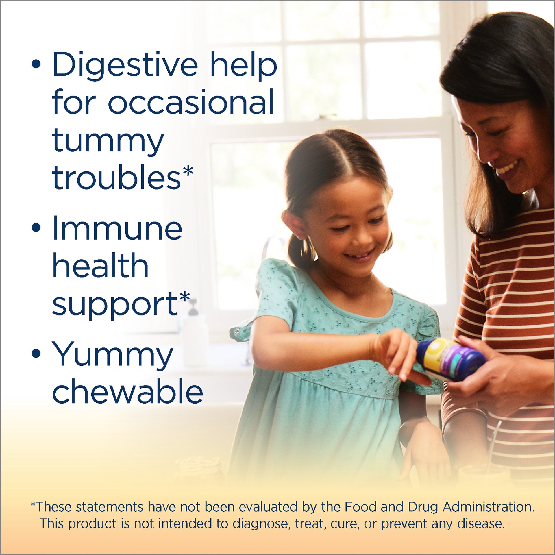 slide 2 of 5, Renew Life Ultimate Flora Probiotic Kids 3 Billion CFU Berry-licious 60 Vegan Chewable Tablets, 60 ct