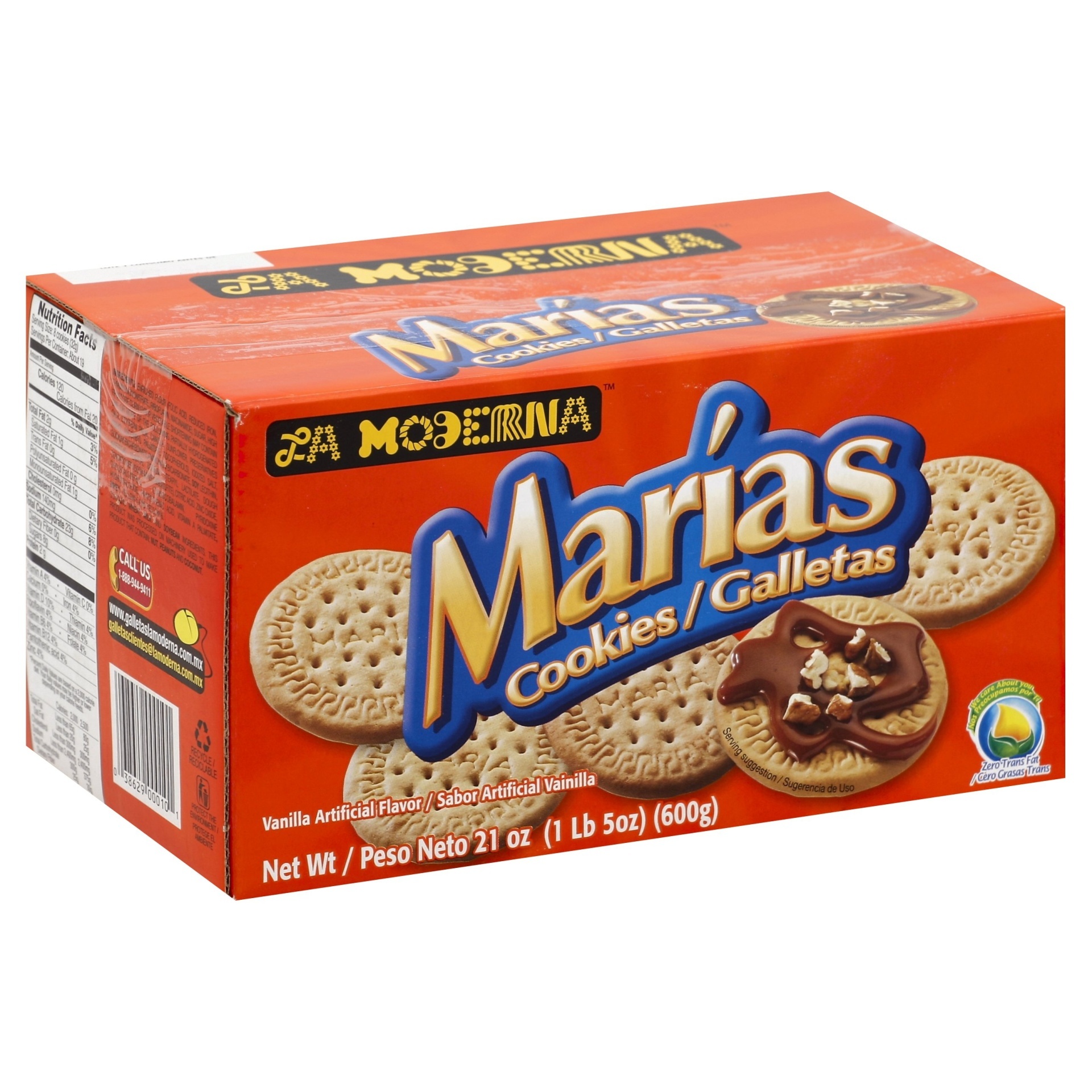 slide 1 of 6, La Moderna Marias Cookies, 19.75 oz