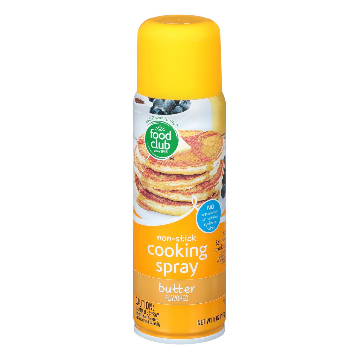 slide 1 of 10, Food Club Butter Cooking Spray, 5 oz