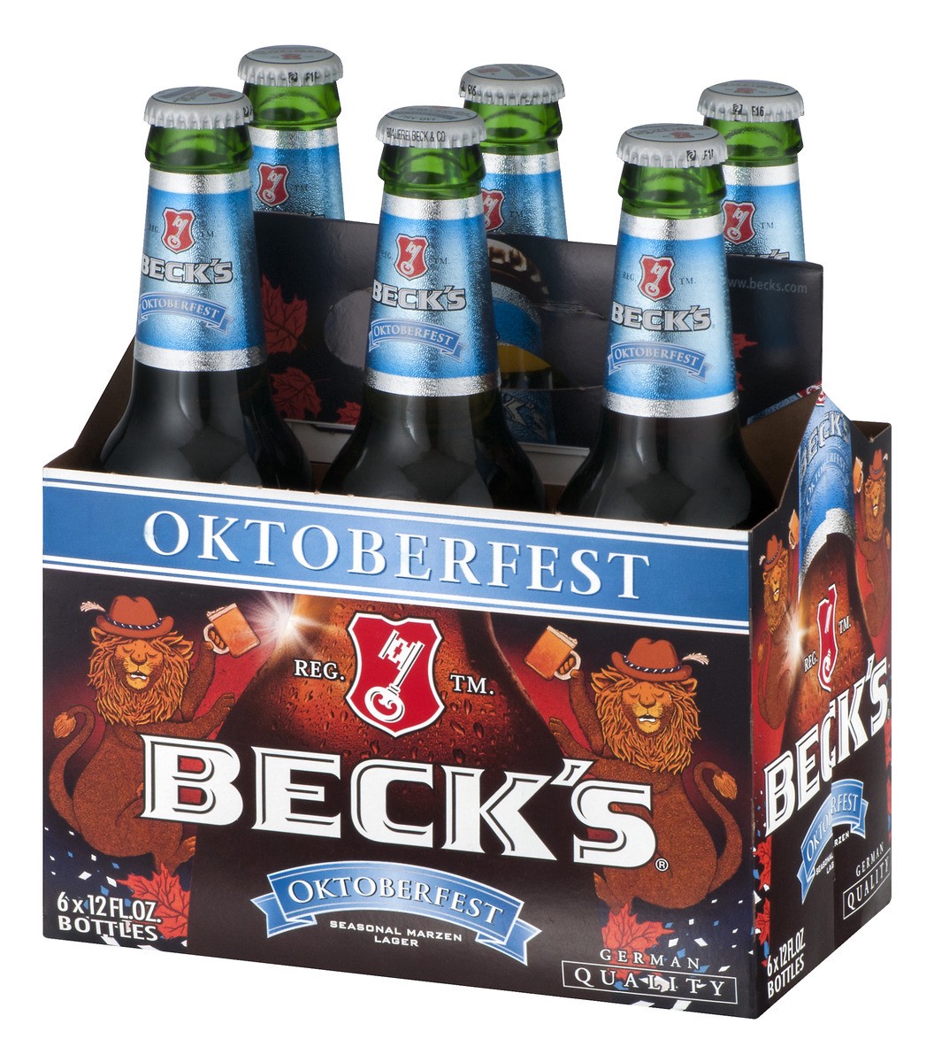 slide 3 of 9, Beck's Beer Oktoberfest, 6 ct; 12 oz