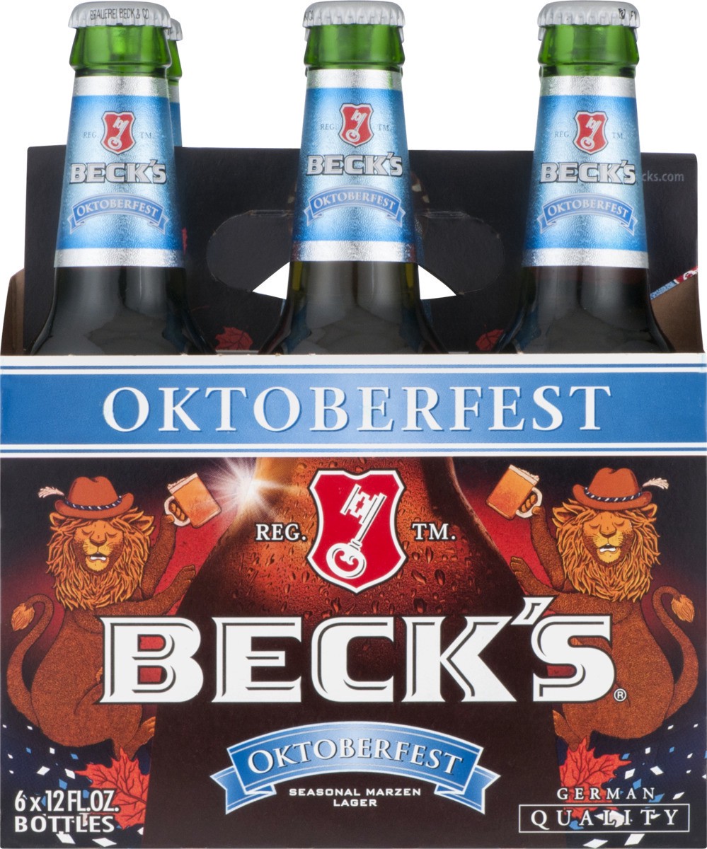 slide 9 of 9, Beck's Beer Oktoberfest, 6 ct; 12 oz