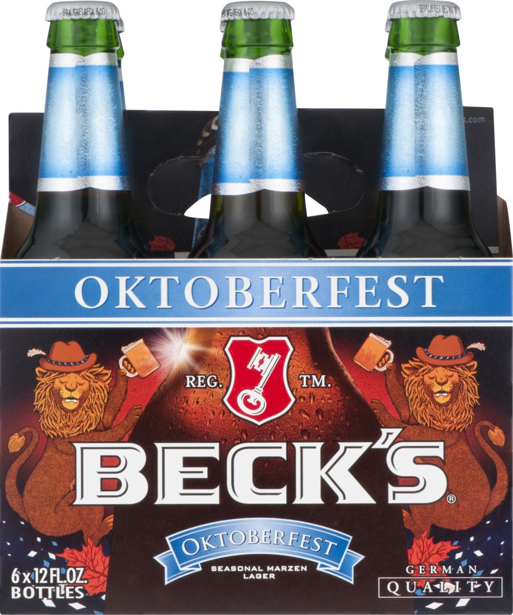 slide 2 of 9, Beck's Beer Oktoberfest, 6 ct; 12 oz