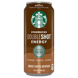 Starbucks Double Shot Energy Mocha Energy Coffee Beverage