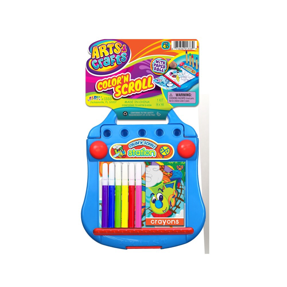 slide 1 of 1, Ja-Ru Arts & Crafts Color'N Scroll, 1 ct