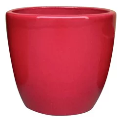 HD Designs Outdoors Color Planter 15" Red