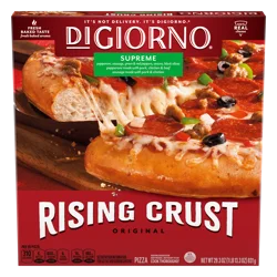 DiGiorno Frozen Pizza Rising Crust Supreme 29.3oz US Package