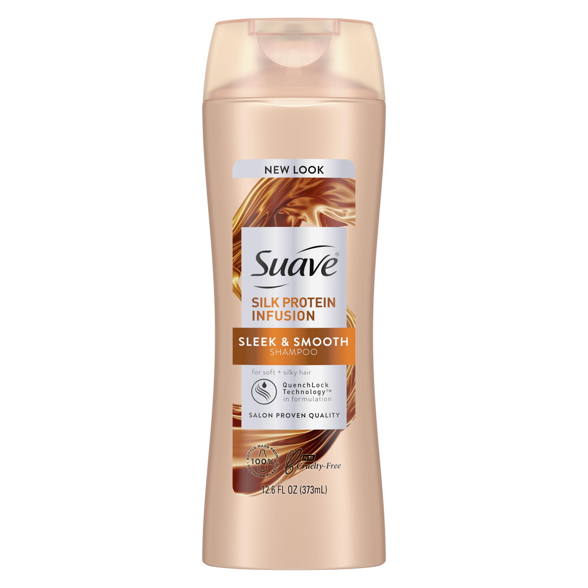 slide 4 of 4, Suave Silk Protein Infusion Sleek & Smooth Shampoo 12.6 fl oz, 12.6 fl oz