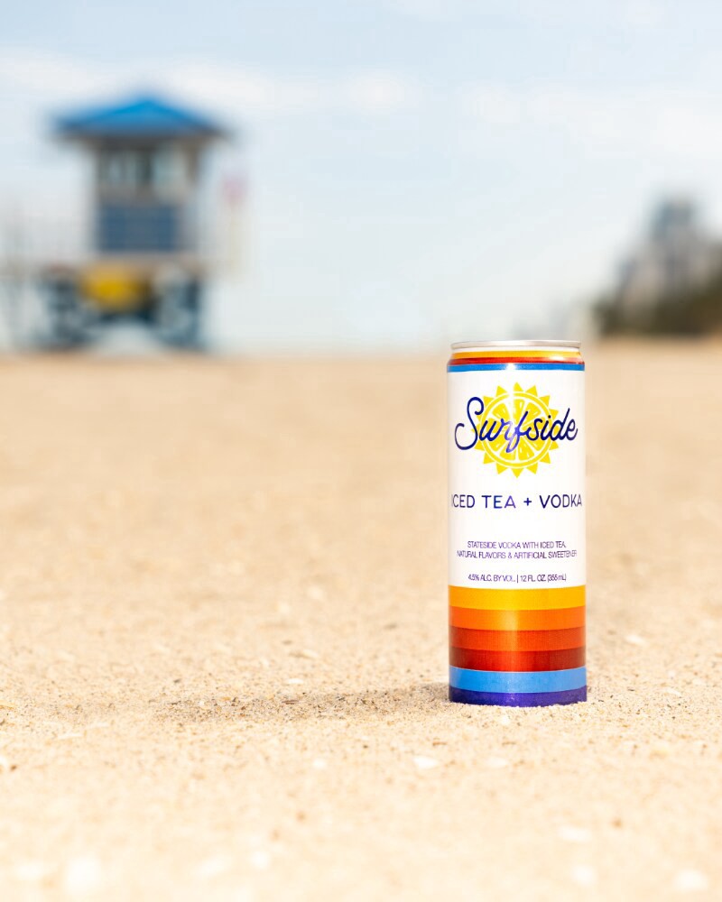 slide 6 of 6, Surfside Iced Tea + Vodka 4 - 12 fl oz Cans, 4 ct