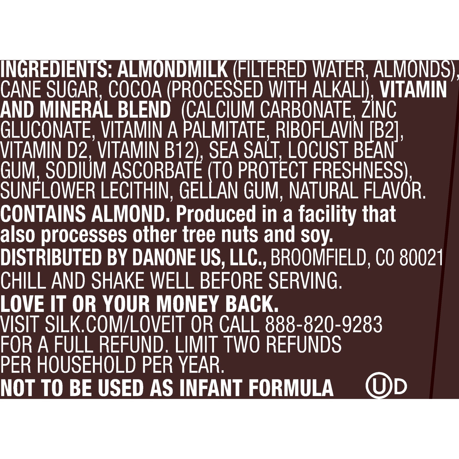 slide 5 of 8, Silk Dark Chocolate Almondmilk 12-8 fl. oz. Aseptic Packs, 12 ct