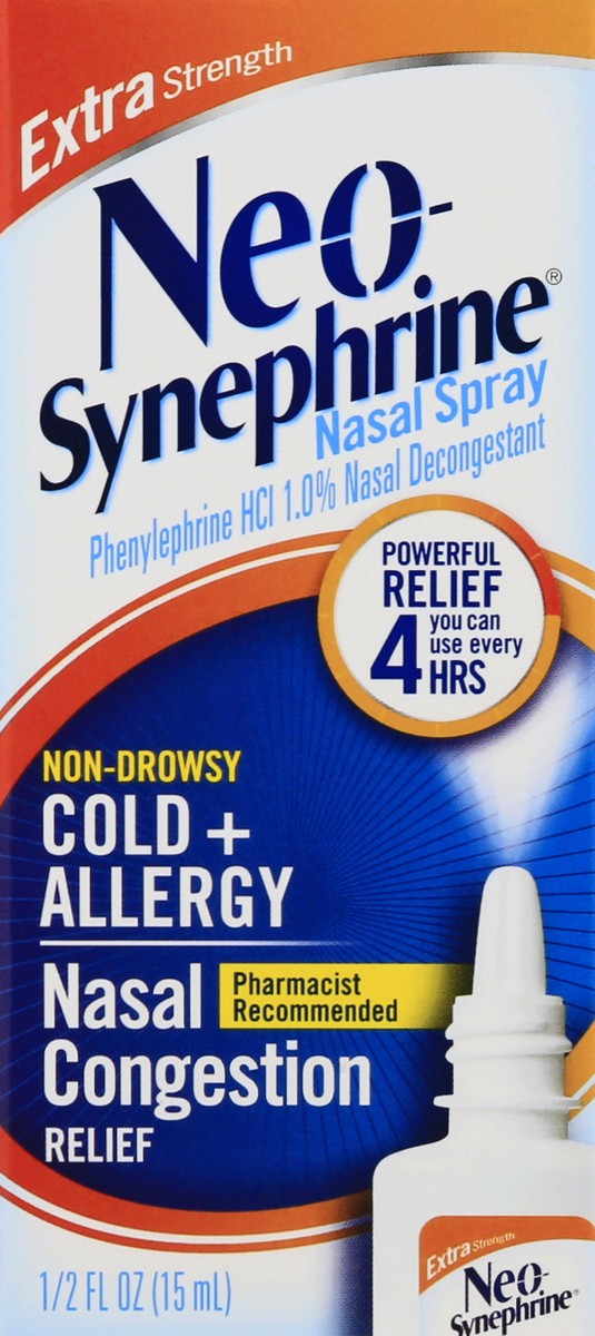 slide 3 of 12, Neo-Synephrine Extra Strength Non-Drowsy Nasal Spray 0.5 oz, 0.5 oz