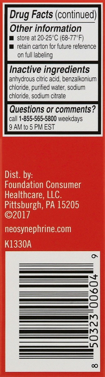 slide 8 of 12, Neo-Synephrine Extra Strength Non-Drowsy Nasal Spray 0.5 oz, 0.5 oz