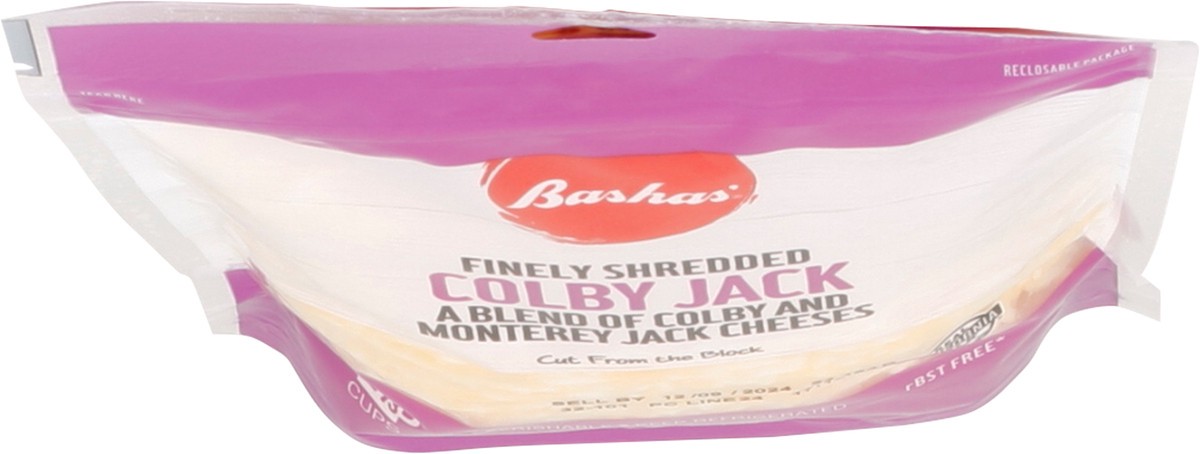 slide 12 of 13, Bashas Fine Shred Colby Jack, 8 oz