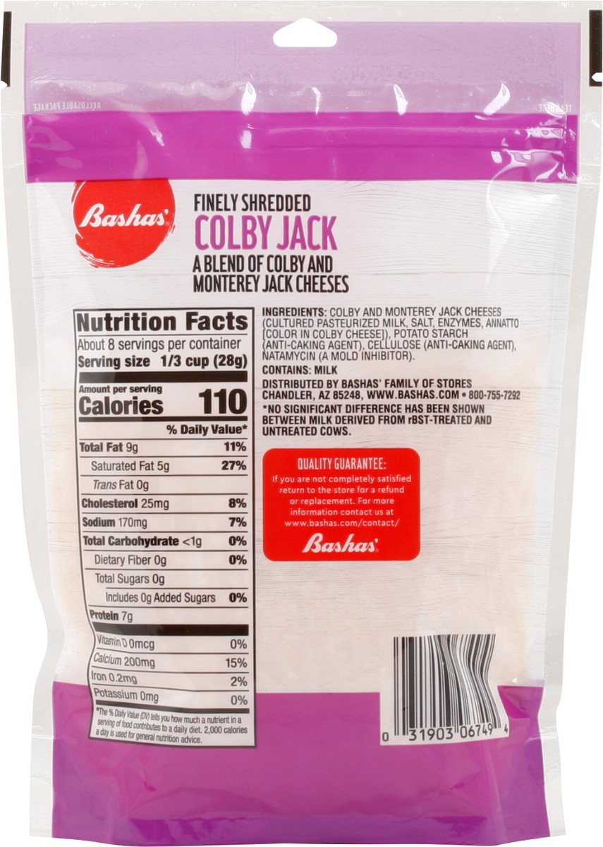 slide 3 of 13, Bashas Fine Shred Colby Jack, 8 oz