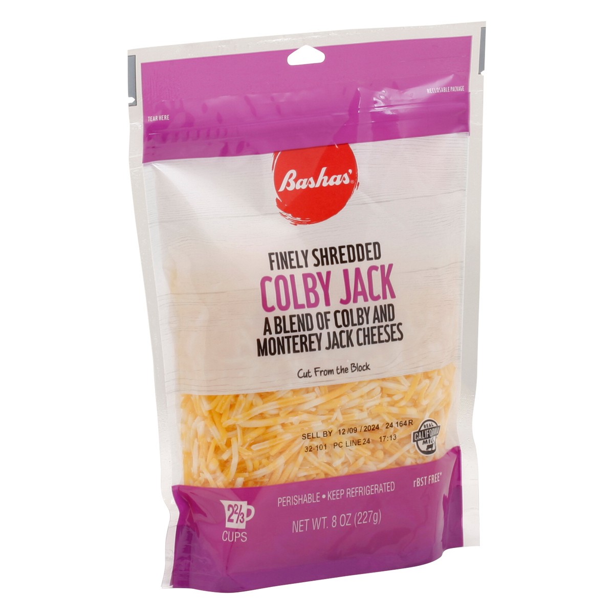 slide 11 of 13, Bashas Fine Shred Colby Jack, 8 oz