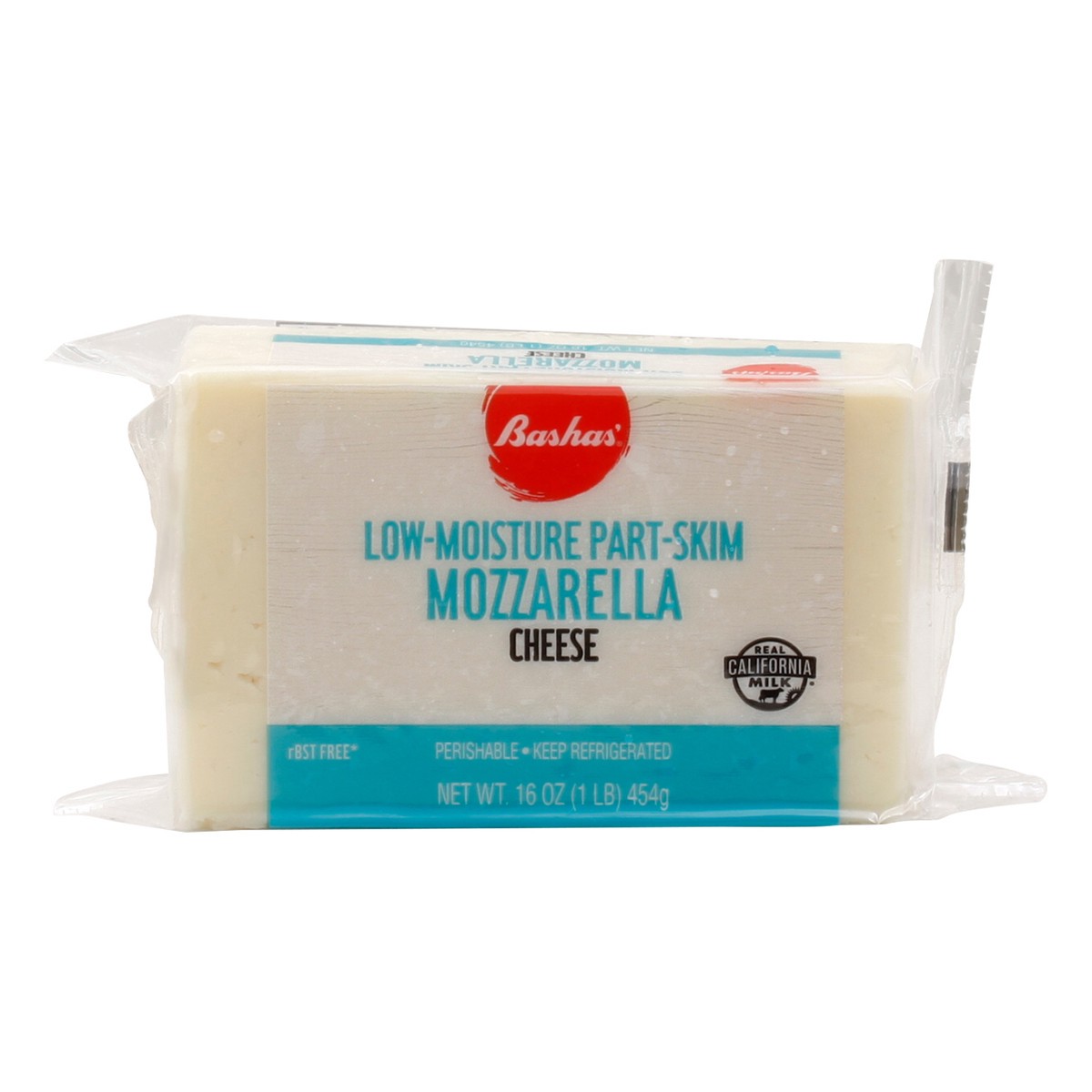 slide 1 of 13, Bashas Chunk Mozzarella, 16 oz