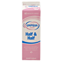 slide 1 of 1, Umpqua Dairy Half & Half, 