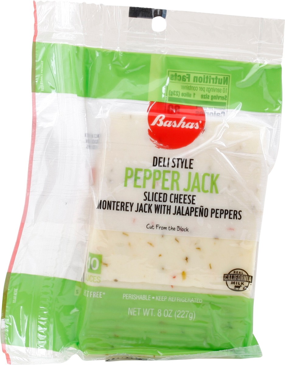 slide 3 of 14, Bashas Deli Slc Pepper Jack, 8 oz