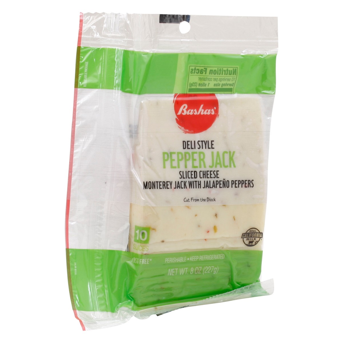 slide 7 of 14, Bashas Deli Slc Pepper Jack, 8 oz