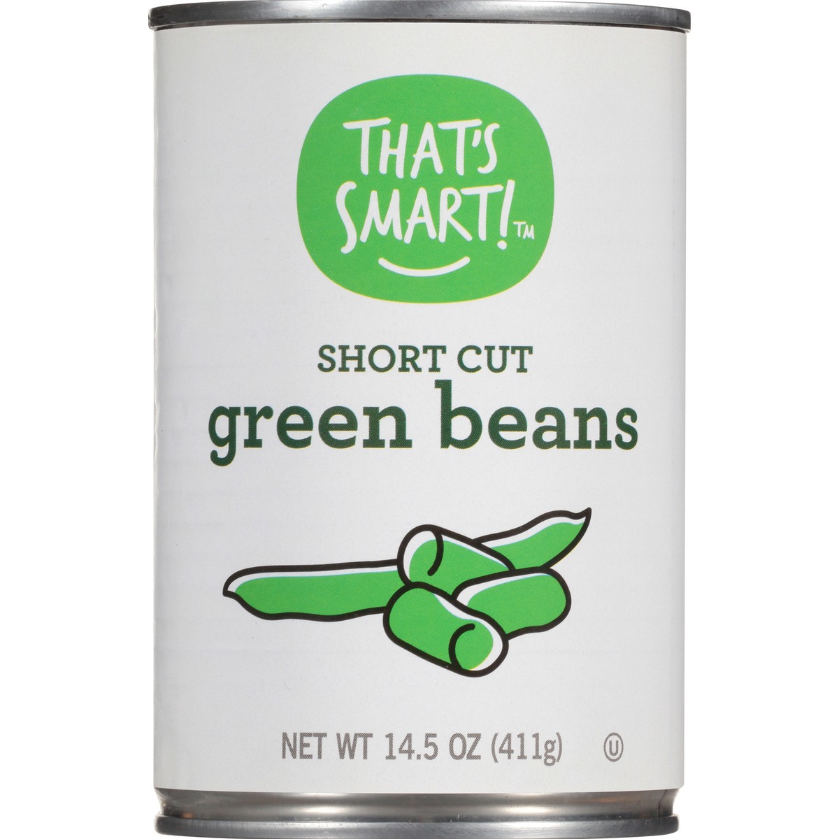 slide 6 of 9, That's Smart! Short Cut Green Beans, 14.5 oz