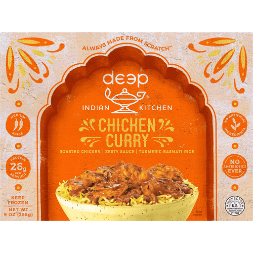 slide 1 of 1, Deep Foods Chicken Curry, 10 oz