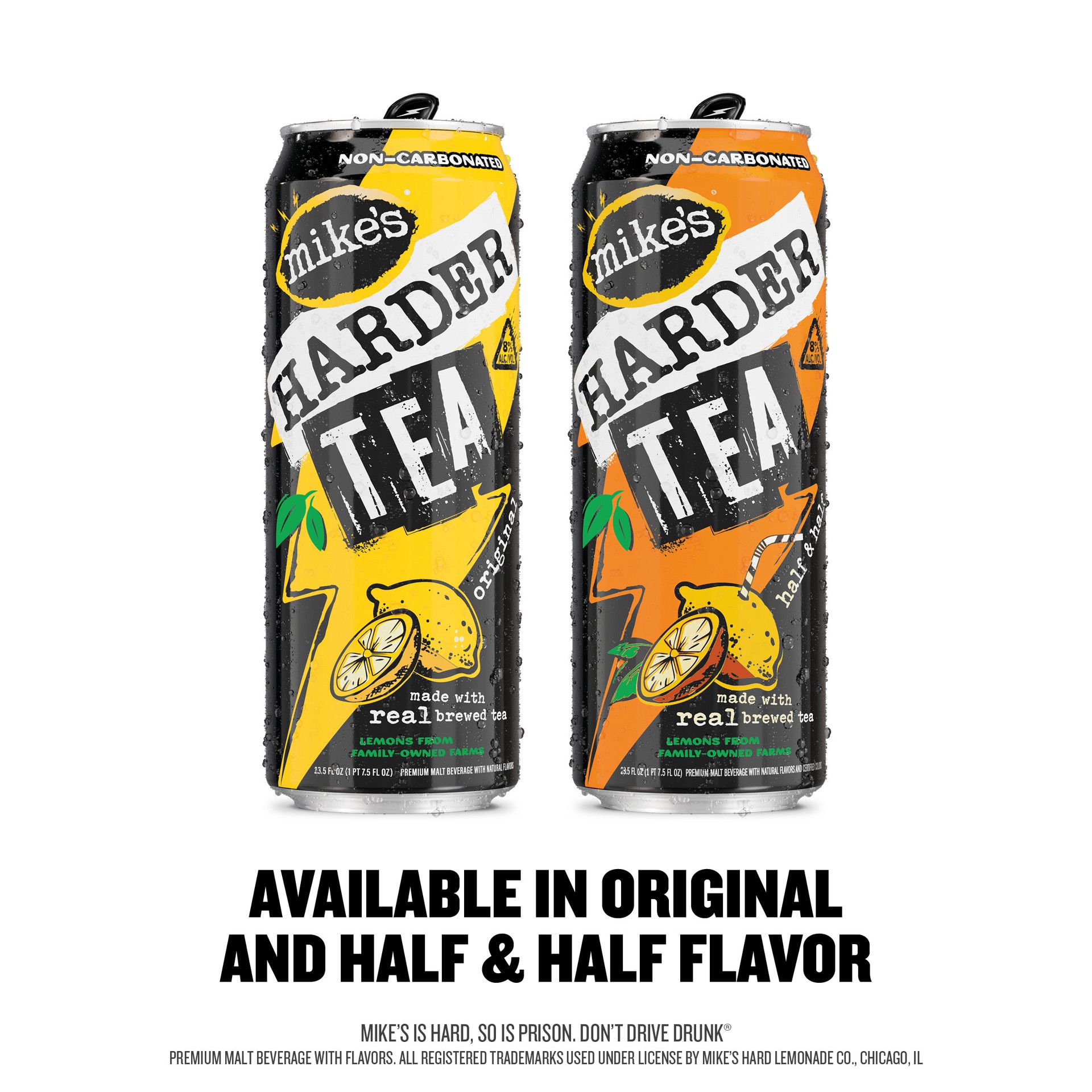 slide 4 of 10, Mike's Harder Mikes Harder Mike's Harder Lemonade HARDER Tea, 23.5 fl oz Can, 8% ABV, 23.5 fl oz Can, 8% ABV, 23.50 fl oz