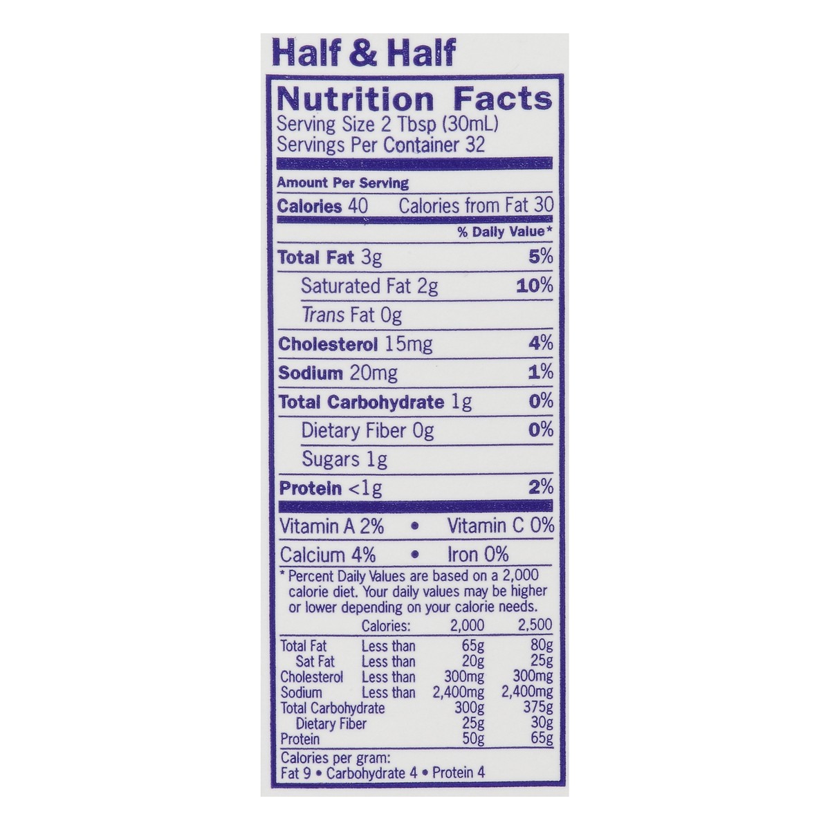 slide 4 of 10, Crowley Half And Half, 1 qt