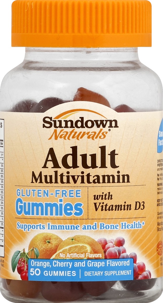 slide 2 of 2, Sundown Naturals Multivitamin 50 ea, 50 ct