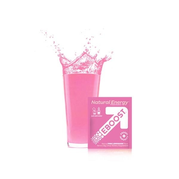 slide 1 of 1, EBOOST Super Powder Pink Lemonade Packet, 1 ct