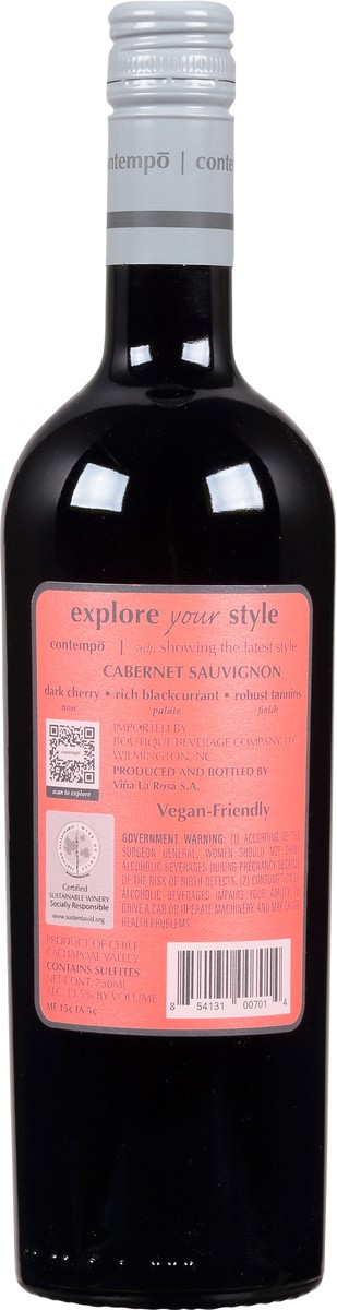 slide 3 of 9, Contempo Cabernet Sauvignon 750 ml, 750 ml