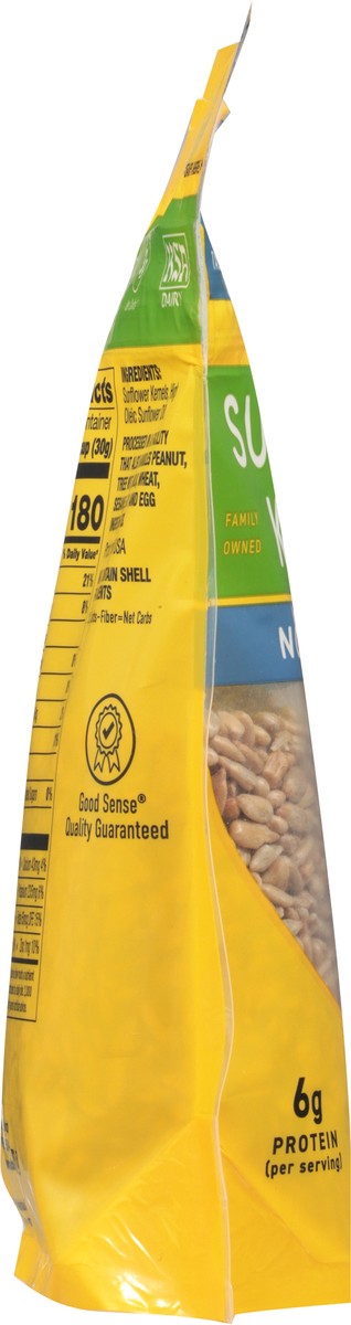 slide 6 of 9, Good Sense Roasted No Salt Sunflower Kernels 8 oz, 8 oz