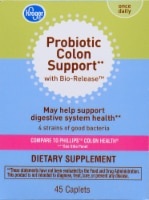 slide 1 of 1, Kroger Probiotic Colon Support, 45 ct