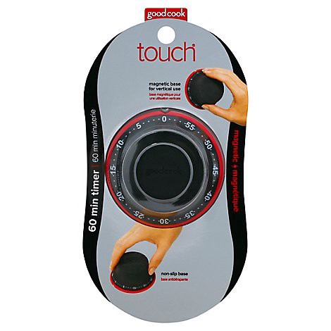 slide 1 of 1, GoodCook Touch Timer Mech Magnetic - Each, 1 ct