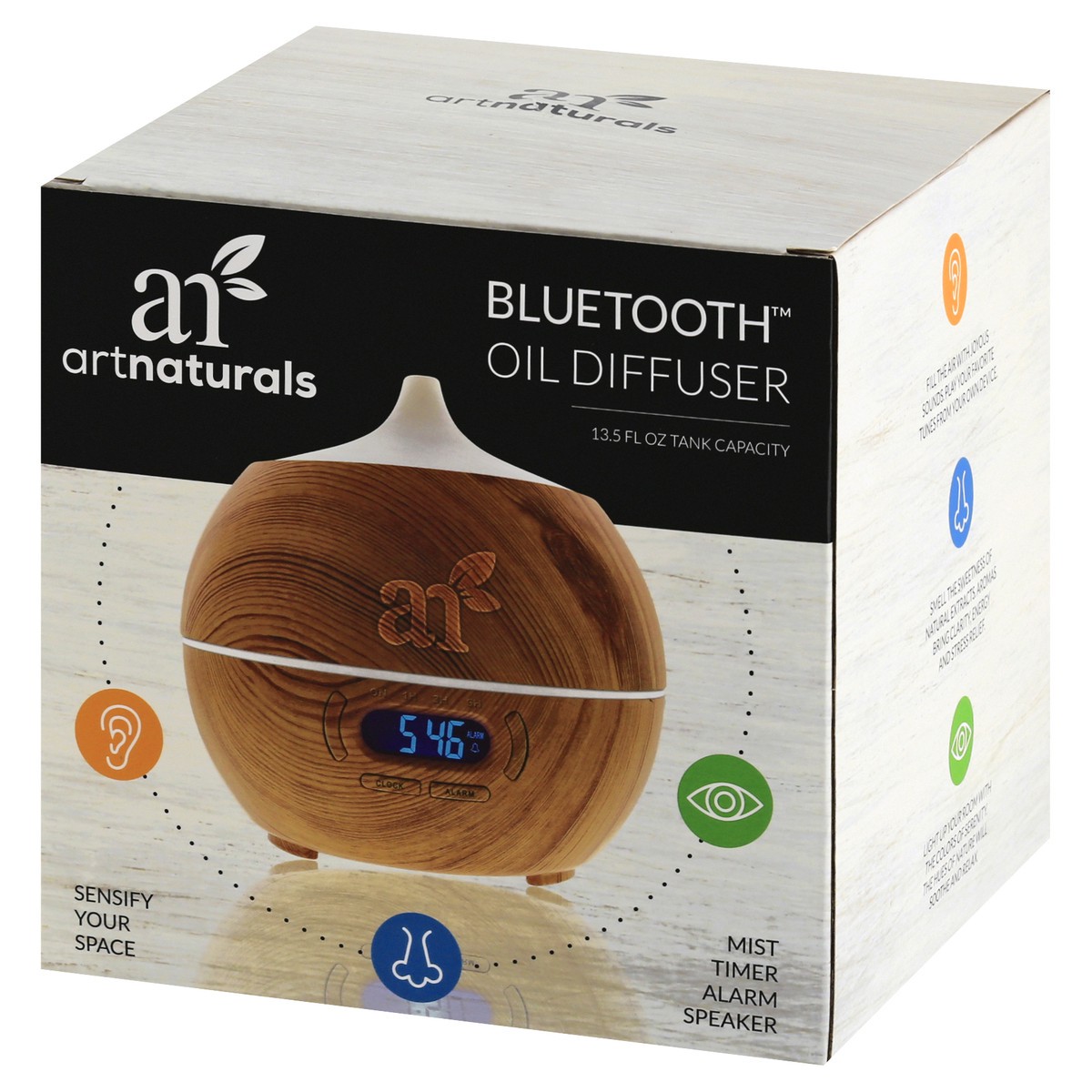 slide 5 of 8, artnaturals Bluetooth Oil Diffuser 1 ea, 400 ml