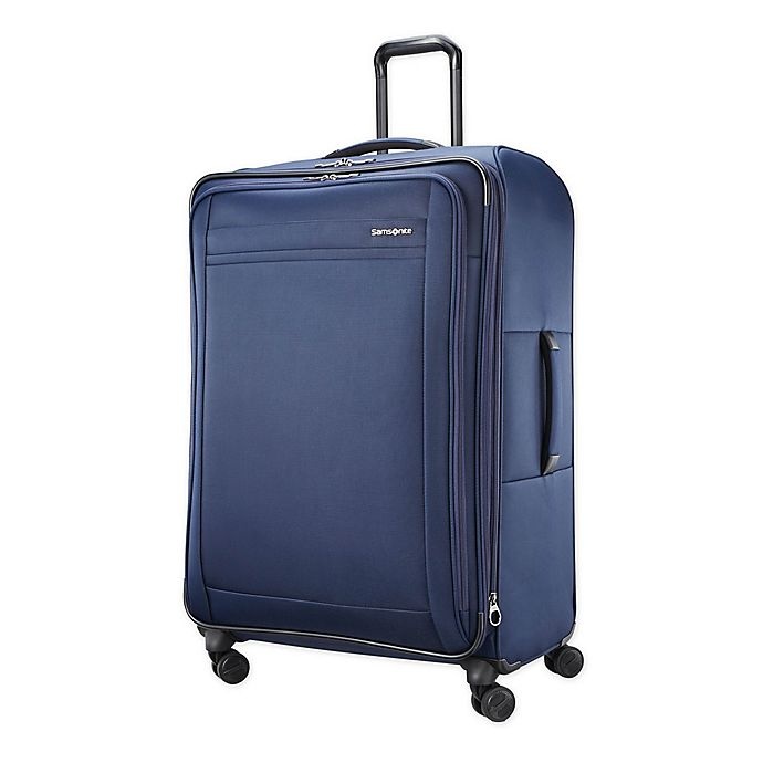 slide 1 of 11, Samsonite Signify 2 LTE Softside Spinner Checked Luggage - Navy, 29 in