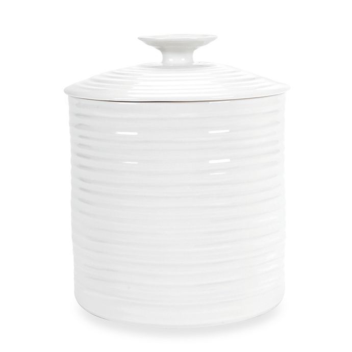 slide 1 of 1, Sophie Conran for Portmeirion Large Canister - White, 1 ct