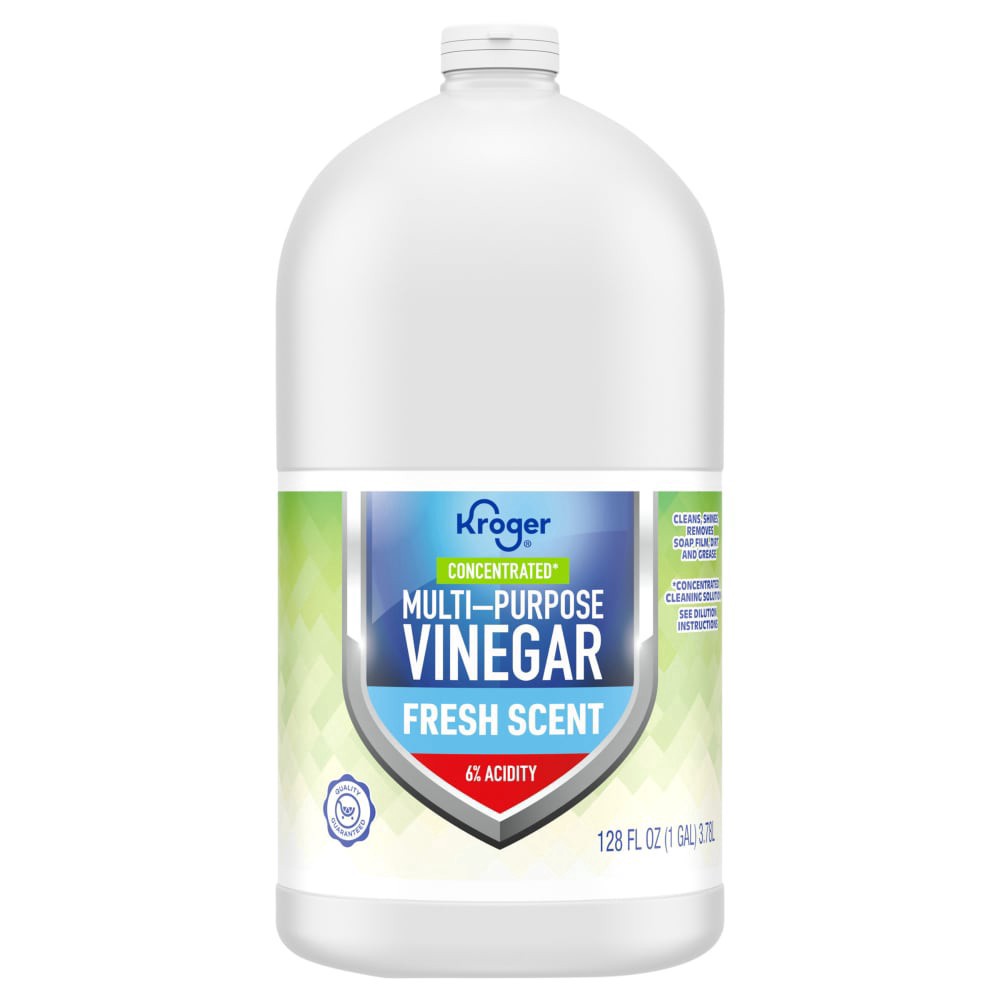 slide 1 of 4, Kroger® Concentrated Multi-Purpose Vinegar - Fresh Scent, 128 fl oz